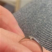 Anello Vidali Gioielli Donna in Oro bianco Zircone ANOR-8-34 - ANOR-8-34